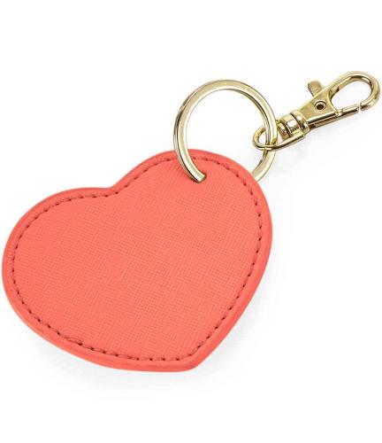 BagBase Boutique Heart Key Clip - CRL - ONE
